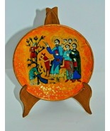 &quot;Entry into Jerusalem&quot; Handmade Decorative Plate. Signed - $375.07 MXN