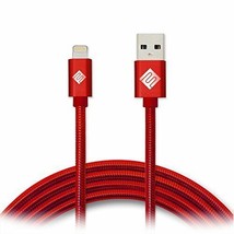 Qmadix Full Metal Jacket Premium Charging/Sync Cable, Apple to USB-A - 3.3ft - £6.42 GBP