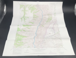 1982 White Bird Idaho ID Quadrangle Geological Survey Topo Map 22&quot; x 27&quot;... - $9.49
