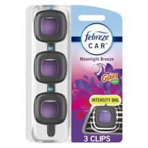 Febreze Car Air Freshener Vent Clip Gain Moonlight Breeze Scent, .07 oz.... - $7.81