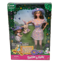 VINTAGE 1998 BARBIE &amp; KELLY EASTER BUNNY FUN NEW IN BOX GIFT SET # 21720... - €24,39 EUR