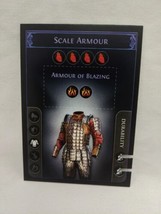*Punched* Path Of Exile Exilecon Scale Armour Of Blazing Magic Trading Card - £31.15 GBP