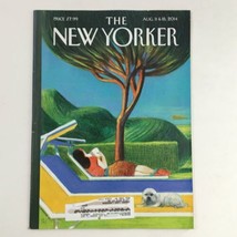 The New Yorker Full Magazine August 11 2014 Siesta Cover by Lorenzo Mattotti - £6.72 GBP