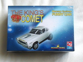 Factory Sealed AMT/Ertl King&#39;s Comet Mercury Cyclone Funny Car Kit #21466P-1HD - £35.27 GBP