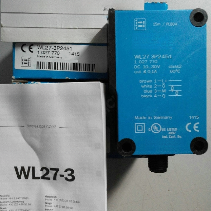 1PC For Sick Wl27-3P2451 Photoelectric Sensors - $97.00