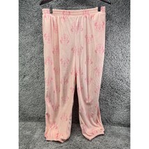 Disney Womens Pink Minnie Mouse Pijama Sleepwear Elastic Waist Size XL 16-18 - £14.33 GBP