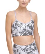 Women&#39;s Dkny Sport Shades Print Strappy Back Sports Bra, Size Medium - $29.22 CAD