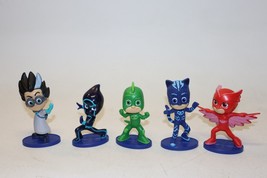Toy Lot of 5 PJ Masks Romeo Ninja Gekko Catboy Owlette Figures Just Play - £6.98 GBP