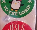 Faith ~ Nordic ~ Noel ~ Animal ~ Roll of  Stickers ~ 1 Roll ~ 100 Stickers - $20.00