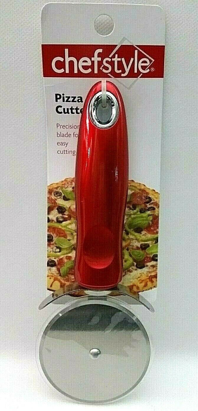 Chef Style Pizza Cutter Precision Blade Easy Cutting, BRAND NEW - $14.83