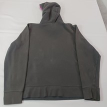 The North Face Women's Gray/Pink Cotton Drawstring Hoodie Pullover Sweatshirt XL image 2