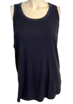Danskin Navy Blue Racer Back Tank Top size XXL - £12.15 GBP