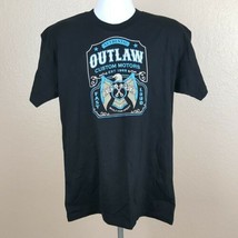 Otto Men&#39;s T-shirt Size Medium Black TL8 - £6.60 GBP