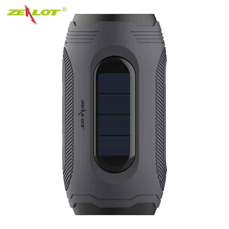 ZEALOT A4 Powerful Wireless Bluetooth Speakers Solar charging Outdoor Riding IPX - £109.92 GBP