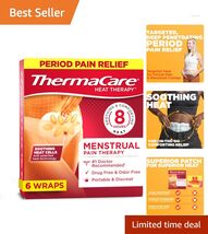 Portable Menstrual Heating Pads - Discreet HeatWraps for 8 Hours of Relief - $49.45