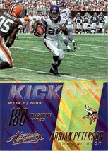 Adrian Peterson 2017 Absolute KICKOFF # 12 - £1.38 GBP