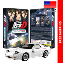 Initial D Stage 1 - 6 + 3 Extra Stage + 3 Battle + 3 Movies + Cd Ost Anime Dvd - £47.17 GBP