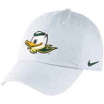 Nike Oregon Ducks Mascot Heritage 86 Adjustable White Hat 1503 - £15.12 GBP