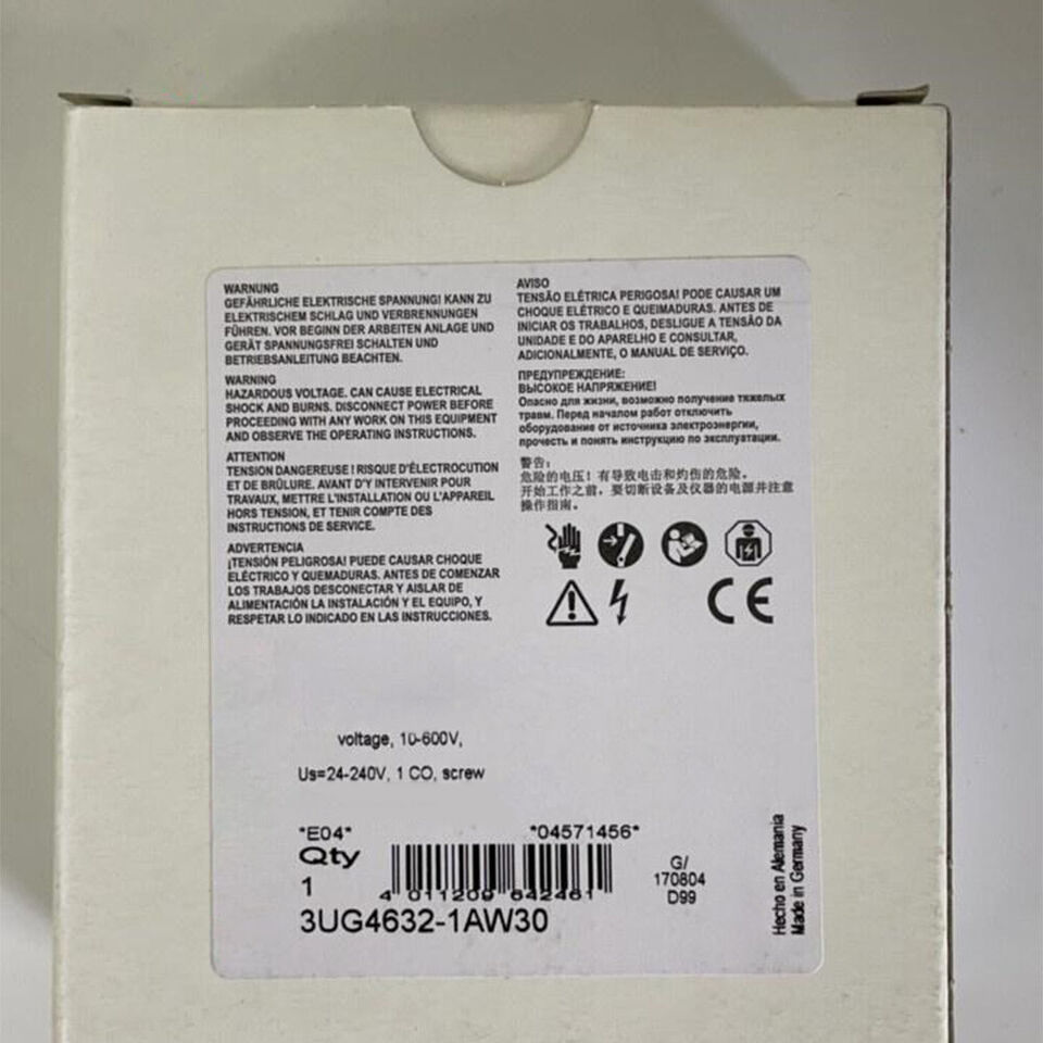 For Siemens 3UG4632-1AW30 Monitoring Relay Module - $172.84