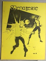 MENAGERIE #6 vintage Star Trek fanzine (1975) FINE- - £15.81 GBP