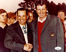 Bob Goalby Autographed Signed 8X10 Photo 1968 Masters Champion Jsa Certified - £47.95 GBP