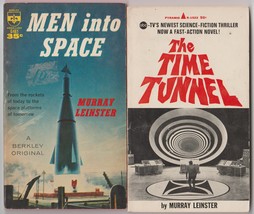 Men into Space &amp; Time Tunnel tv tie-ins by Murray Leinster 1960s 1st editions - £11.48 GBP