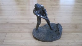 Genesis Fine Arts Bronze Statue Golfer Made in Ireland 1997. - £35.60 GBP