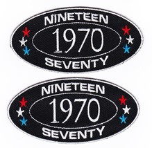 1970 SEW/IRON ON PATCH EMBROIDERED BADGE EMBLEM CHEVROLET FORD DODGE PON... - $12.50