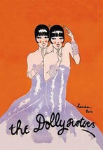 Dolly Sisters by G. Landa - Art Print - £17.52 GBP+