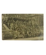 1908 RPPC Classical High School Worcester Massachusetts Postcard Class P... - £36.84 GBP