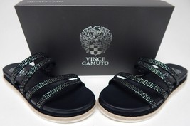 Vince Camuto Rallsan Sz 7.5 M EU 38 Women&#39;s Suede Espadrille Slide Sanda... - $32.66