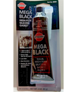 Silicone Mega Black Versachem 3 oz O.E.M Import Sensor Safe OEM Gasket M... - $8.90