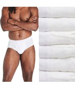 Hanes Ultimate Big Men’s Cotton Brief Underwear 6-Pack White Size 3XB (5... - $19.95