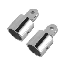 2Pcs 7/8&quot; Eye End Cap 316 Stainless Steel Boat Bimini Top Fitting / Hard... - $25.49