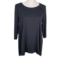 Jessica Simpson Baby Nursing Top L Black 3/4 Sleeves New - £23.18 GBP