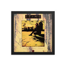 Sting signed &quot;Ten Summoner&#39;s Tales&quot; album Reprint - £59.01 GBP