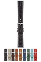 Morellato Juke Watch Strap - Black - 14mm - Chrome-plated Stainless Steel Buckle - $25.95