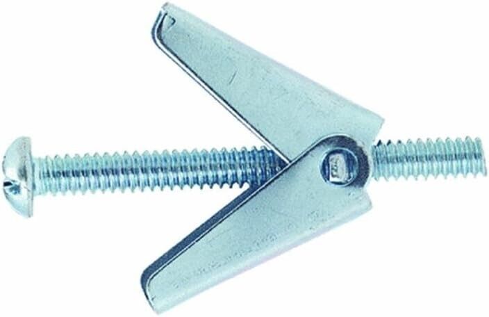Hillman 370111 Toggle Bolt 1/8&quot; Dia. X 4&quot; L Truss Steel 50-Pack - $17.82