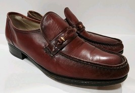 Florsheim 029849 Brown Leather Penny Loafer Oxford Slide Imperial 9.5 D ... - $750.65 MXN