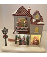 The Dickens Christmas Santa&#39;s Christmas Eve Visit With Box - $209.88 MXN