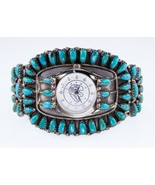 Navajo Femmes Broderie Manchette Montre Par Gerald Mitchell - $549.83