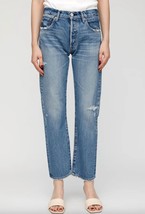 Moussy women&#39;s vintage loews straight jean in Medium Wash - size 29 - £155.77 GBP