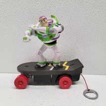 Disney Toy Story Mega Action Skateboard Rescue Buzz Lightyear - Sounds &amp; Moves!  - £59.13 GBP