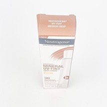 Neutrogena Purescreen Mineral UV Tint Face Liquid Sunscreen Medium Deep Lot Of 2 - £17.38 GBP