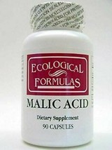 NEW Ecologcal Formulas Malic Acid 600 mg 90 caps - £17.66 GBP