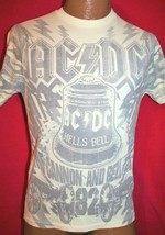 AC/DC Hells Bells 1982 Cannon And Bell Concert Tour T-SHIRT Adult Small Rockware - £7.92 GBP