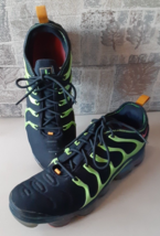 Men&#39;s Size 10.5 Nike Air Max Airmax Plus Black Green U3 - $79.19