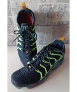 Men&#39;s Size 10.5 Nike Air Max Airmax Plus Black Green U3 - £62.31 GBP