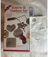Norpro*Rosette and Timbale Set (7)Piece*Scandinavian Cookie/Dessert - $19.15 CAD