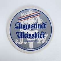 Vintage Augustiner Weissbier Beer Munich Germany Cardboard Kitchen Bar C... - £7.14 GBP